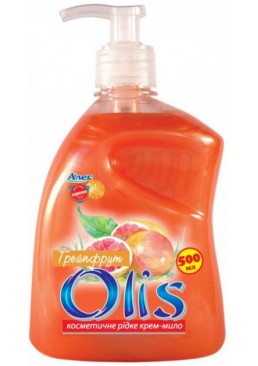 Жидкое крем-мыло Olis грейпфрут с дозатором, 500 мл