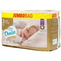 Підгузки дитячі Дада DADA Extra Care 3 Midi (4-9 кг) Jumbo Box, 96 шт