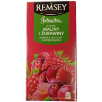 Чай фруктовий малина-журавлина Remsey Intensitea, 20 пак