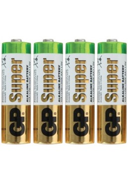 Батарейка GP AA (LR6) Super Alkaline 15A-UR5, 4 шт