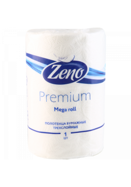 Рушники паперові Zeno mega roll, 1 шт