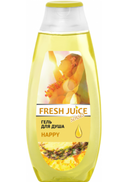 Крем-гель для душу Fresh Juice Happy, 400 мл