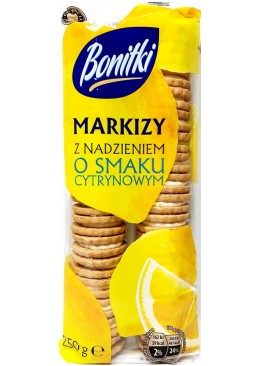Печенье Bonitki Markizy с цитрусовым вкусом, 250 г
