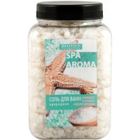 Морська сіль для ванн Bioton Cosmetics Spa Aroma з екстрактом ламінарії та комплексом морських мінералів, 750 г