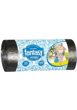 Сміттєві пакети Fantasy 35 л, 100 шт 