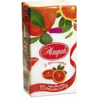 Носові хусточки Alsupak з ароматом апельсину, 10 шт