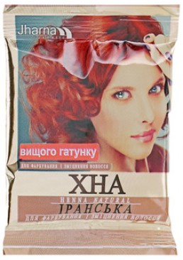 Иранская Хна для волос TRIUGA рыжая, 25 г