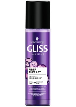 Экспресс-Кондиционер Gliss Kur Hair Renovation для ослабленных и истощенных после окрашивания и стайлинга волос, 200 мл