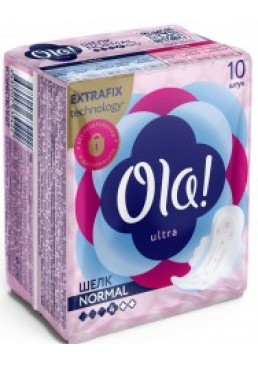 Гігієнічні прокладки Ola! Ultra Normal Шовковиста поверхня, 10 шт 