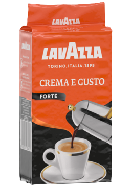 Кофе молотый Lavazza Crema e Gusto Forte, 250 г