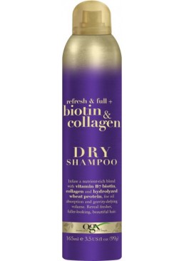 Сухой шампунь OGX Biotin & Collagen, 165 мл