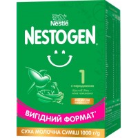 Суміш суха молочна Nestogen 1 з лактобактеріями L. Reuteri для дітей з народження, 1 кг