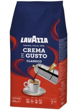 Кофе в зернах Lavazza Crema e Gusto Classico пакет, 1 кг
