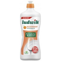 Средство для мытья посуды Ludwik с экстрактом персика, 900 мл
