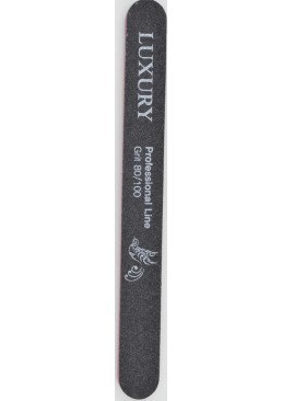 Мінеральна пилочка для нігтів Beauty LUXURY MF-03 B 80*100, чорна 