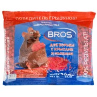 Гранулы от крыс и мышей BROS, 100 г