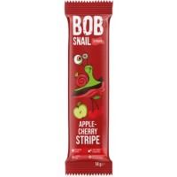 Натуральна цукерка Bob Snail Яблуко-Вишня, 14 г