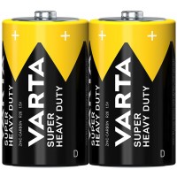 Батарейка VARTA Superlife (Super Heavy Duty) Mono 1.5V - R20P/D, 2 шт