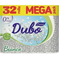 Туалетная бумага Диво Premio Bianco трехслойная 32 рулона белая