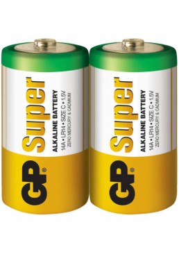 Батарейка GP Super Alkaline LR14 1,5 V, 2 шт