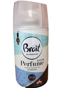 Освежитель воздуха Brait Glamour Цветочно-сладкий аромат сменный баллон, 250мл 