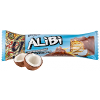 Вафельный батончик ALIBI с карамелью и кокосом, 36 г