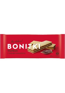 Вафли Bonitki с какао-кремом, 80 г
