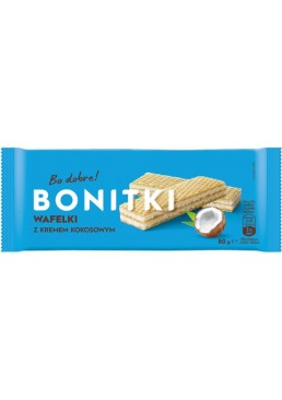 Вафли Bonitki с кокосом, 80 г