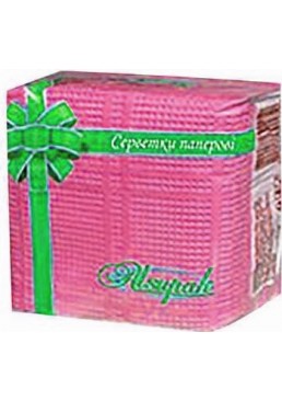 Салфетки столовые Alsupak розовые, 40 шт