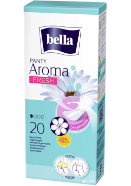 Щоденні гігієнічні прокладки Bella Panty Aroma Fresh, 20 шт