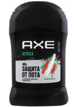 Антиперспирант-карандаш для мужчин AXE Africa, 50 мл