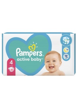 Подгузники Pampers Active Baby 4 (9-14 кг), 46 шт
