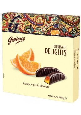 Конфеты Goplana Delights апельсин, 190 г
