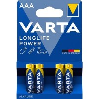 Батарейки VARTA Longlife Power AAA BLI алкалиновые, 4 шт 