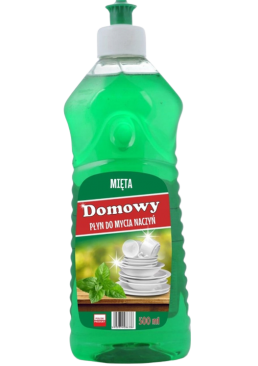 Средство для мытья посуды Domowy мята, 500 мл 