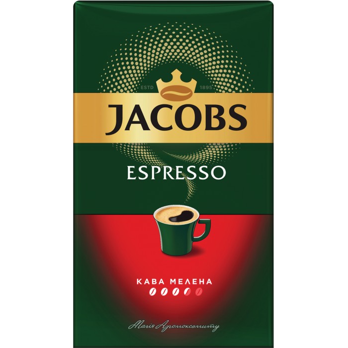 Кава мелена Jacobs Espresso, 450 г (106969) - 