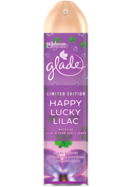 Освежитель воздуха Glade Happy Lucky Lilac, 300 мл