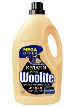 Гель для стирки темных вещей Woolite Keratin, 4.5 л (75 стирок)