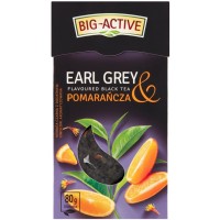 Чай Big-Active Earl Grey & white, 80 г