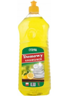 Средство для мытья посуды Domowy лимон, 1 л
