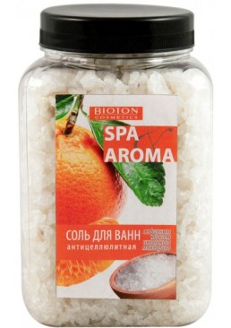 Морская соль для ванн Bioton Cosmetics Spa Aroma с эфирным маслом испанского мандарина, 750 г 