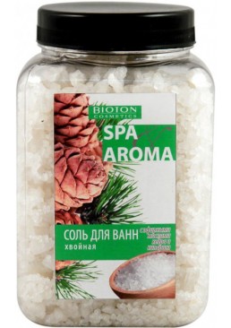 Морская соль для ванн Bioton Cosmetics Spa Aroma хвойная с эфирными маслами кедра и кипариса, 750 г