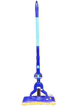 Швабра - бабочка для пола Сальса с отжимом телескопическая ручка, 1 шт