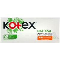 Прокладки Kotex Natural нормал гигиенические, 20шт