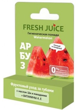 Гигиеническая помада Fresh Juice Watermelon, 3.6 г