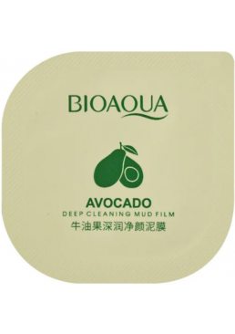 Ночная маска BIOAQUA для лица с экстрактом авокадо, 1 шт