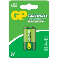 Батарейка крона GP Greencell 1604G-U1, 6LF22, 9V, 1 шт