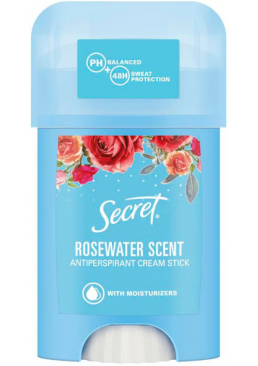 Дезодорант-стік Secret Rosewater scent, 40 мл