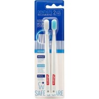 Зубна щітка Coolbright Safe & Care Medium, 2 шт