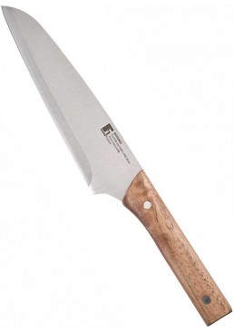 Нож поварской Bergner Natural Life с деревянной ручкой Bergner BG-8853-MM, 20 см
